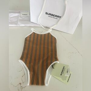 Burberry baby bathing suit Sz 6mths